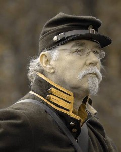 Bill Comisford portrays Brigadier General David Sloane Stanley, who was born in Wayne County.