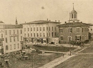 Robison store was located on the SW corner of the public square in Wooster, Ohio.