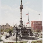 The Cuyahoga County Soldiers' and Sailors' Monument, circa 1900