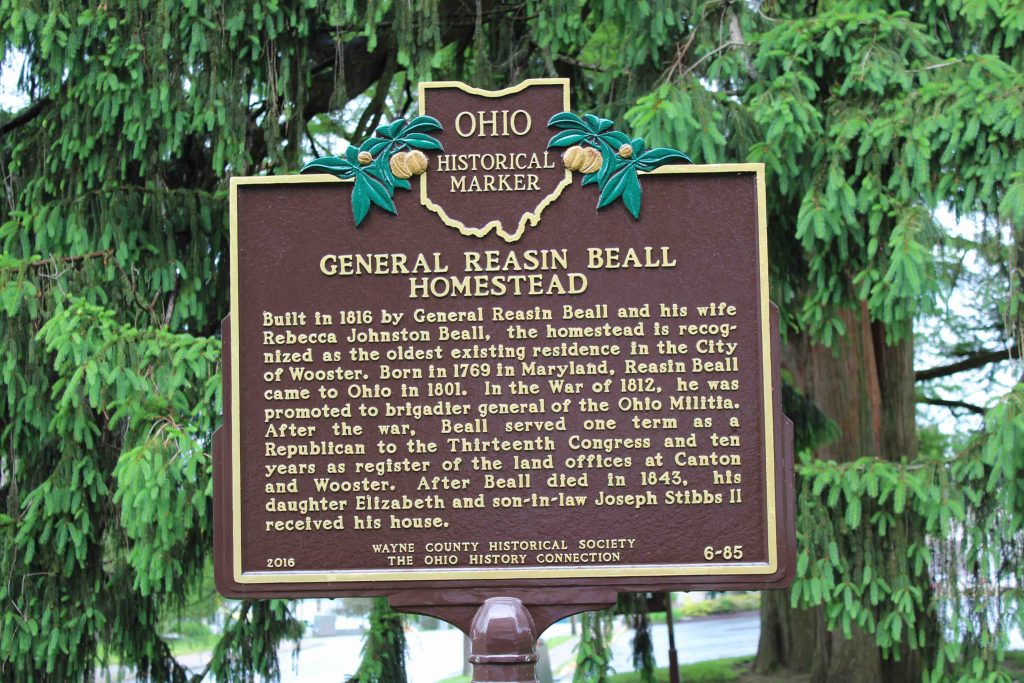 Beall Homestead historical marker