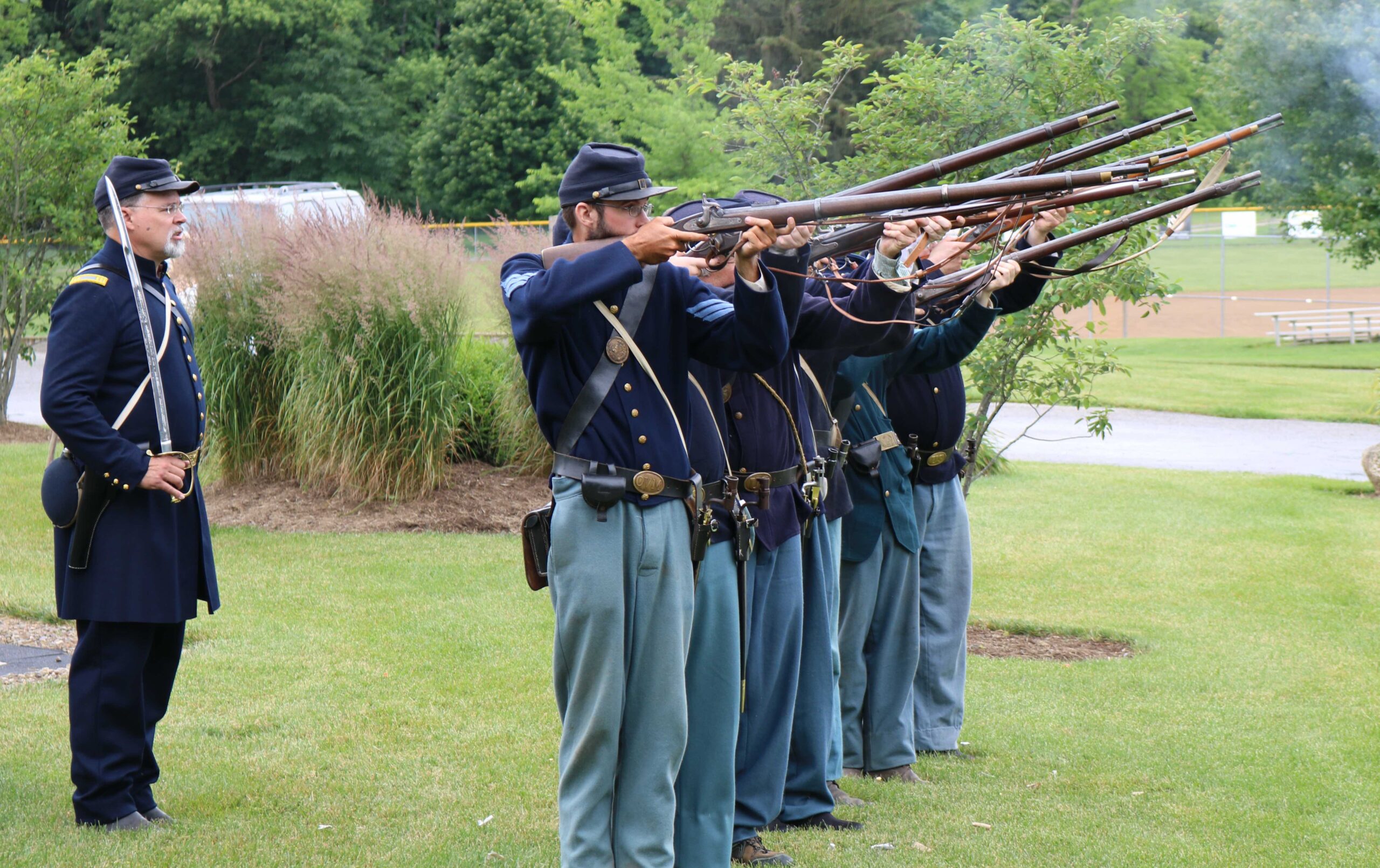 41st OVI re-enactors